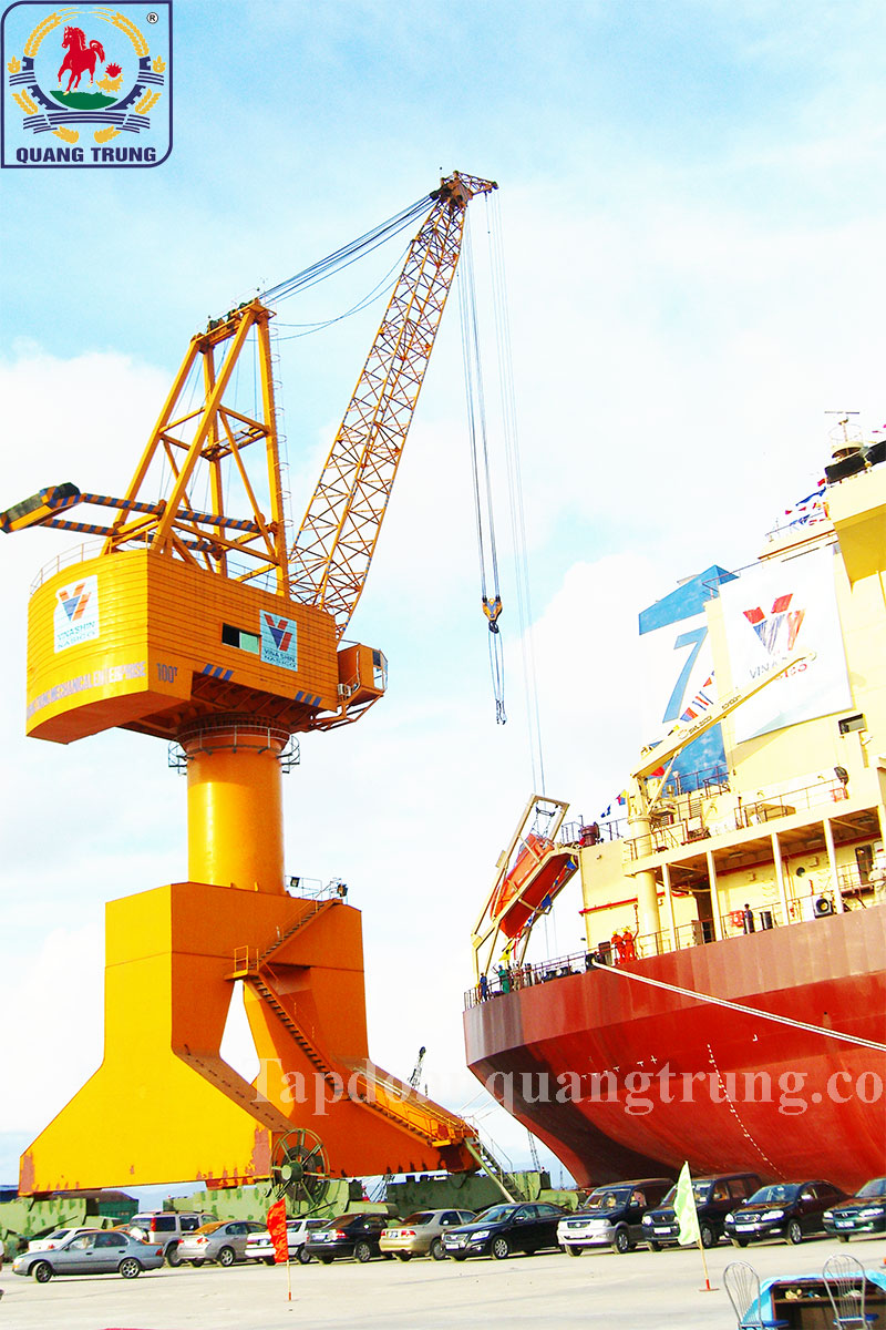  Cách điều chỉnh độ cao của cẩu tháp Xây dựng Quang Trung Group